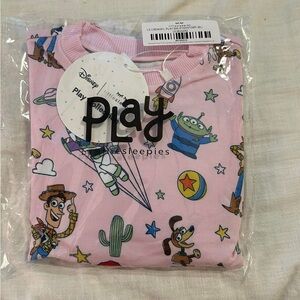 Little Sleepies Pink Toy Story Kids Sweater